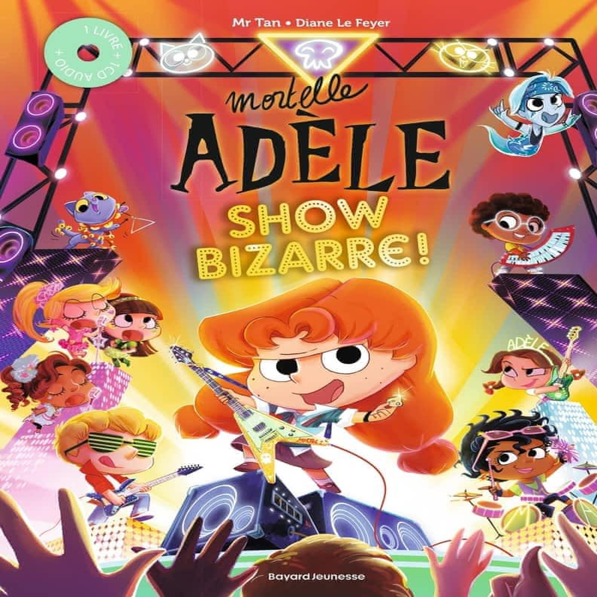 MORTELLE ADELE : SHOW BIZARRE ! AVEC 1 CD AUDIO, Mr Tan