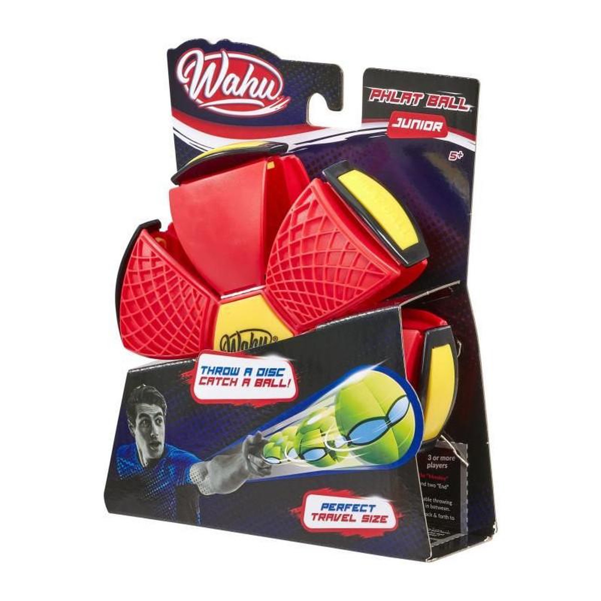 Voir la diapositive 2 : GOLIATH Wahu Phlat Ball Junior Red - Jeu d'extérieur - GOLIATH