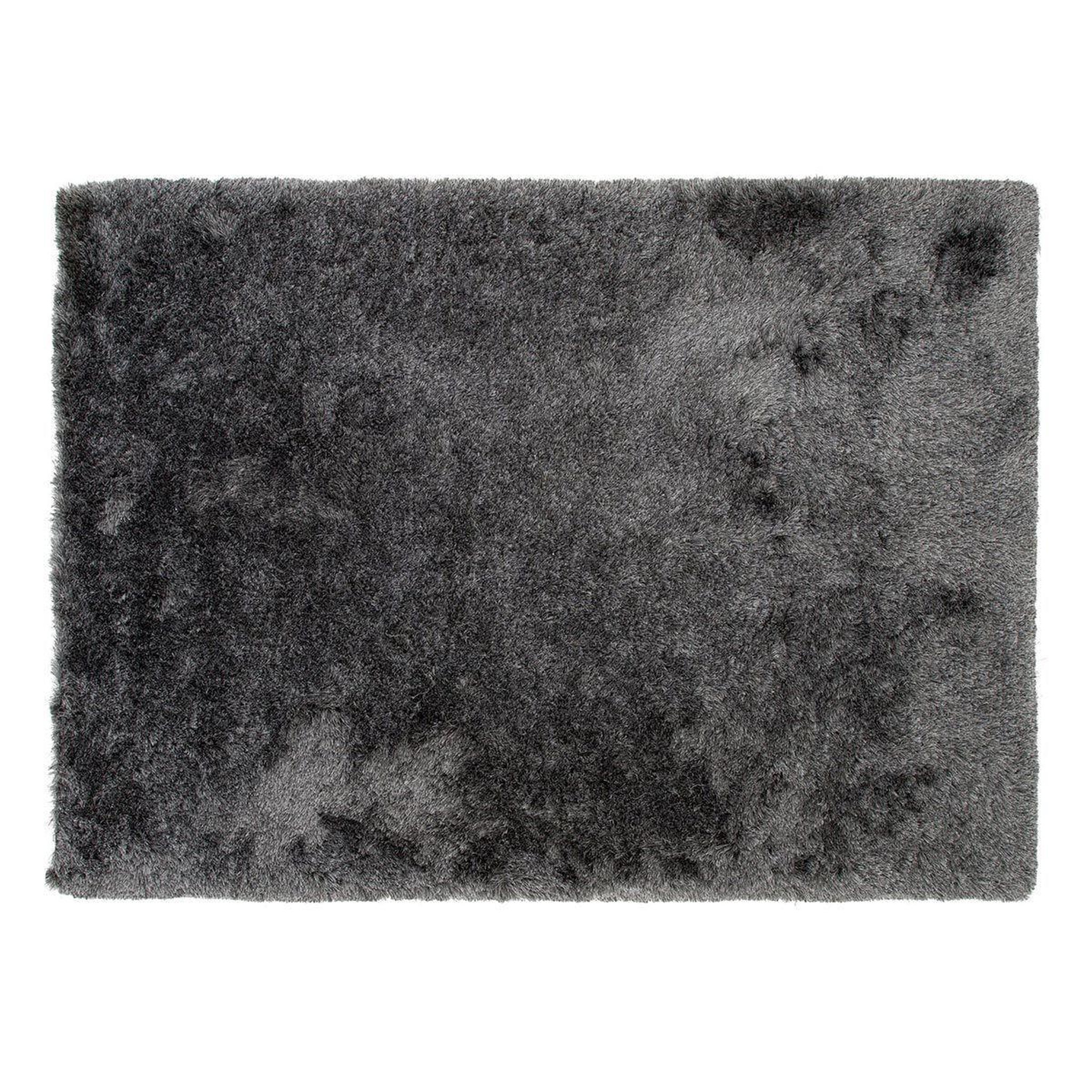 Paris Prix Tapis déco shaggy  shiva  171x242cm gris