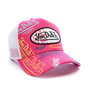Voir la diapositive 2 : VON DUTCH Casquette Rose/Blanche Mixte Von Dutch Xavier