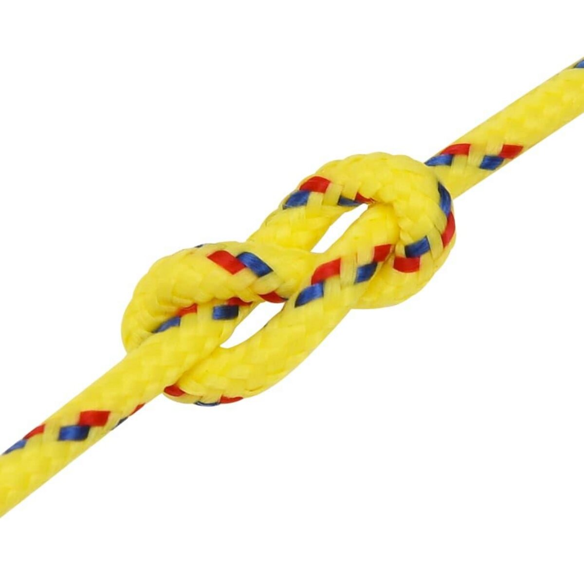VIDAXL Corde de bateau Jaune 3 mm 50 m Polypropylene