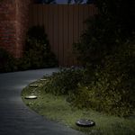 VIDAXL Lampes solaires de sol et piquets de sol exterieur 4 pcs