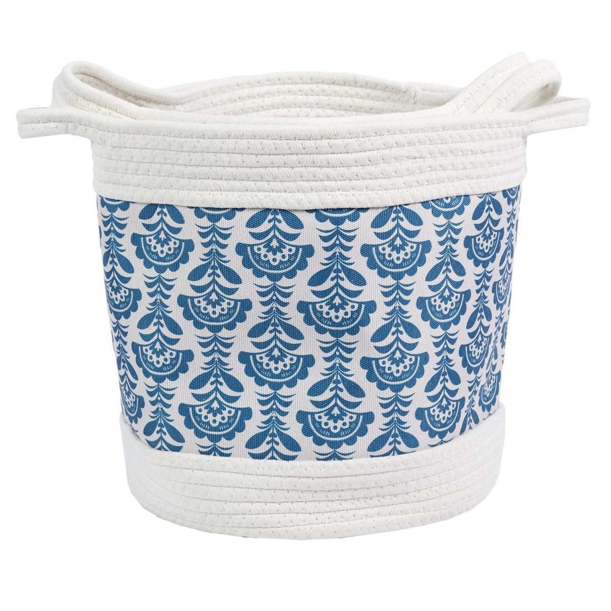 Voir la diapositive 5 : The Home Deco Factory Lot de 3 paniers de rangement  jaïpur  31cm bleu