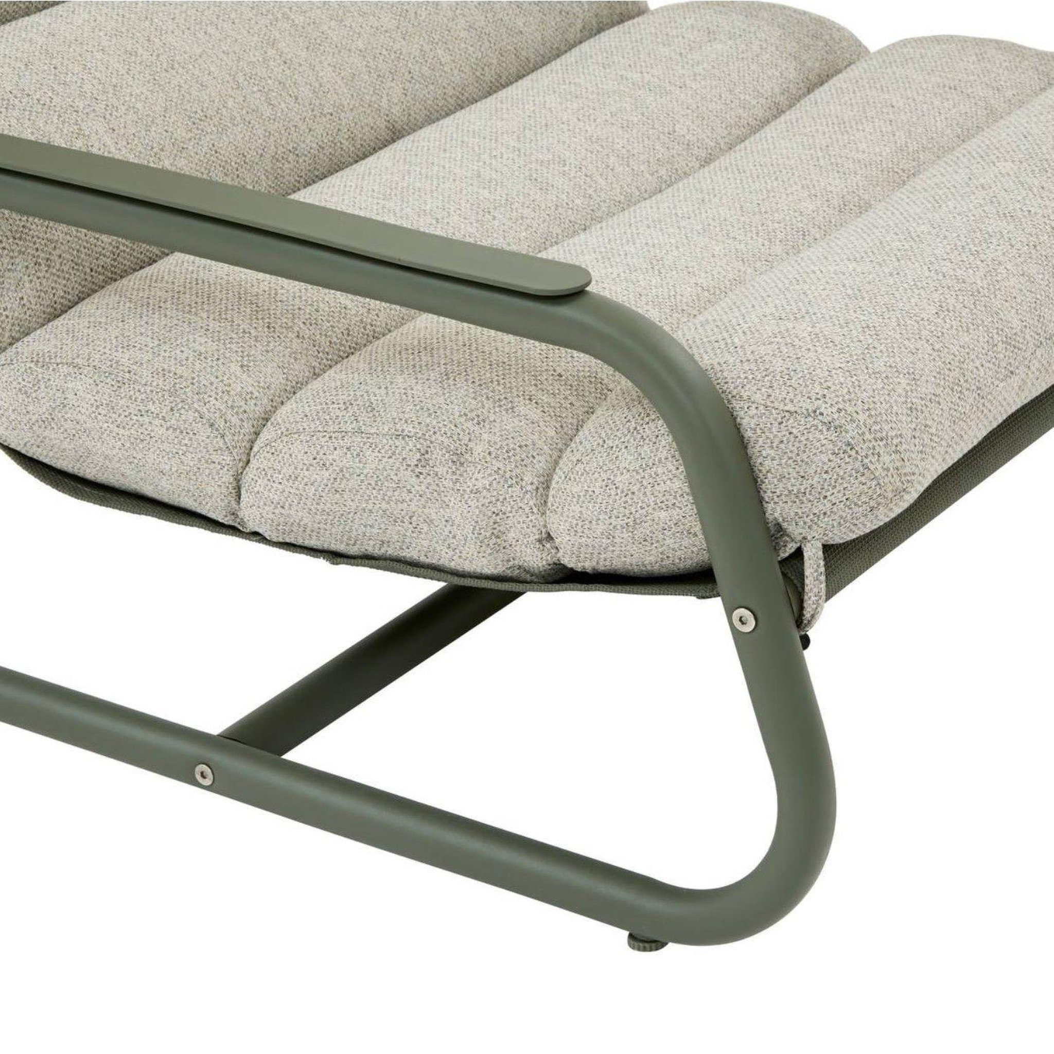 Voir la diapositive 4 : HESPERIDE Fauteuil de jardin en acier celestam