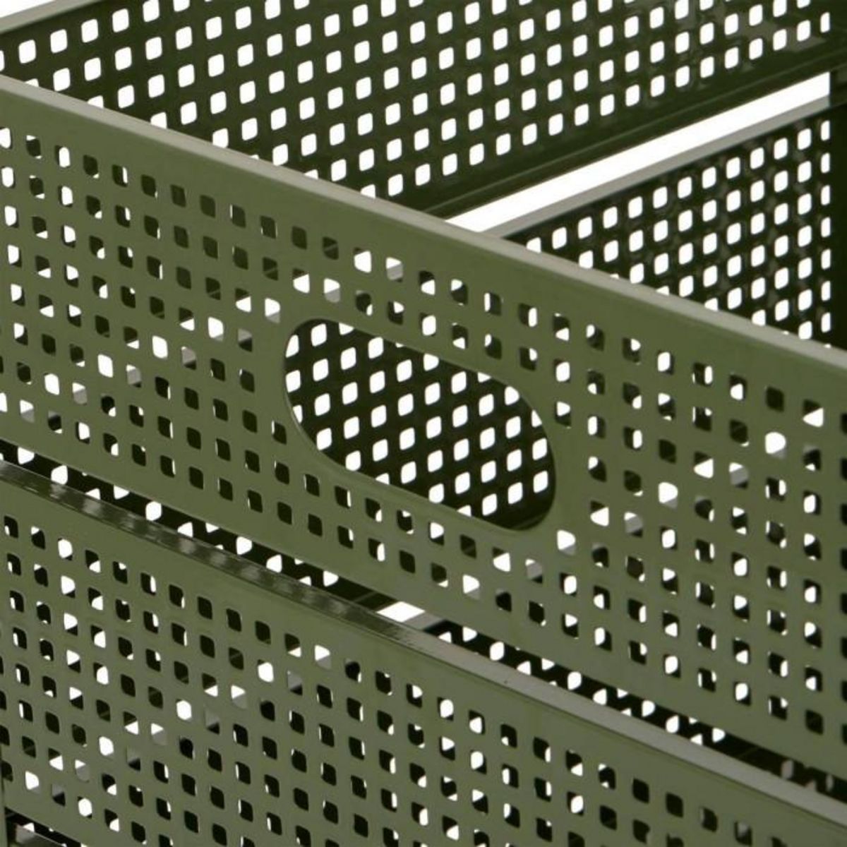 ATMOSPHERA Lot de 4 Caisses de Rangement  Azae  35cm Vert