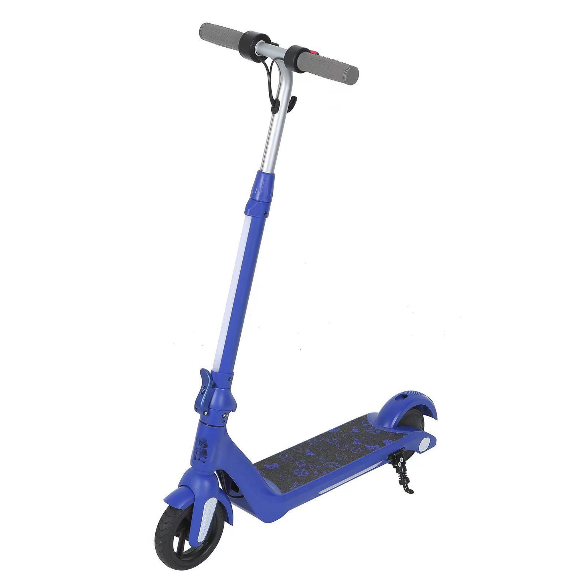 AVDL Trottinette électrique pour enfants f601. Coloris disponibles : Rose, Bleu, Noir
