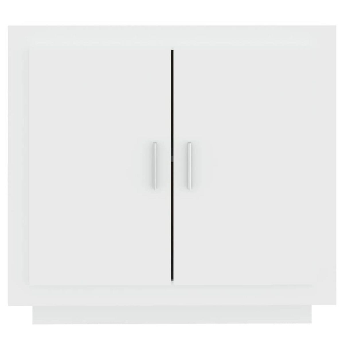 VIDAXL Buffet Blanc 80x40x75 cm Bois d'ingenierie