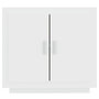 Voir la diapositive 3 : VIDAXL Buffet Blanc 80x40x75 cm Bois d'ingenierie