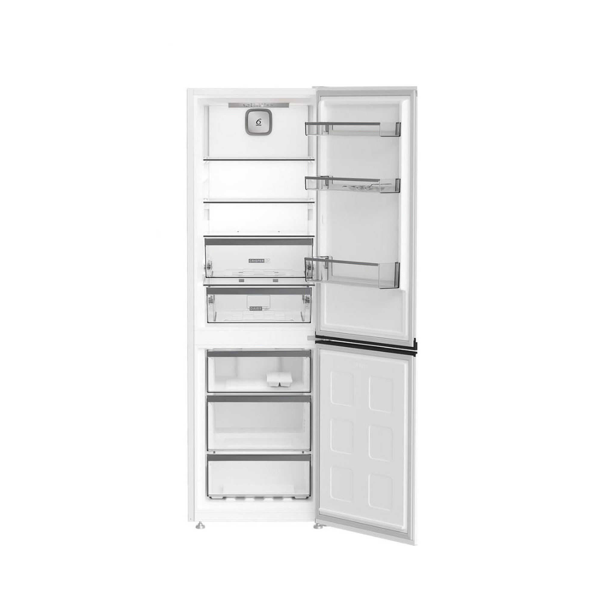 Voir la diapositive 3 : Whirlpool Réfrigérateur combiné 60cm 316l blanc - WHK25364W4E