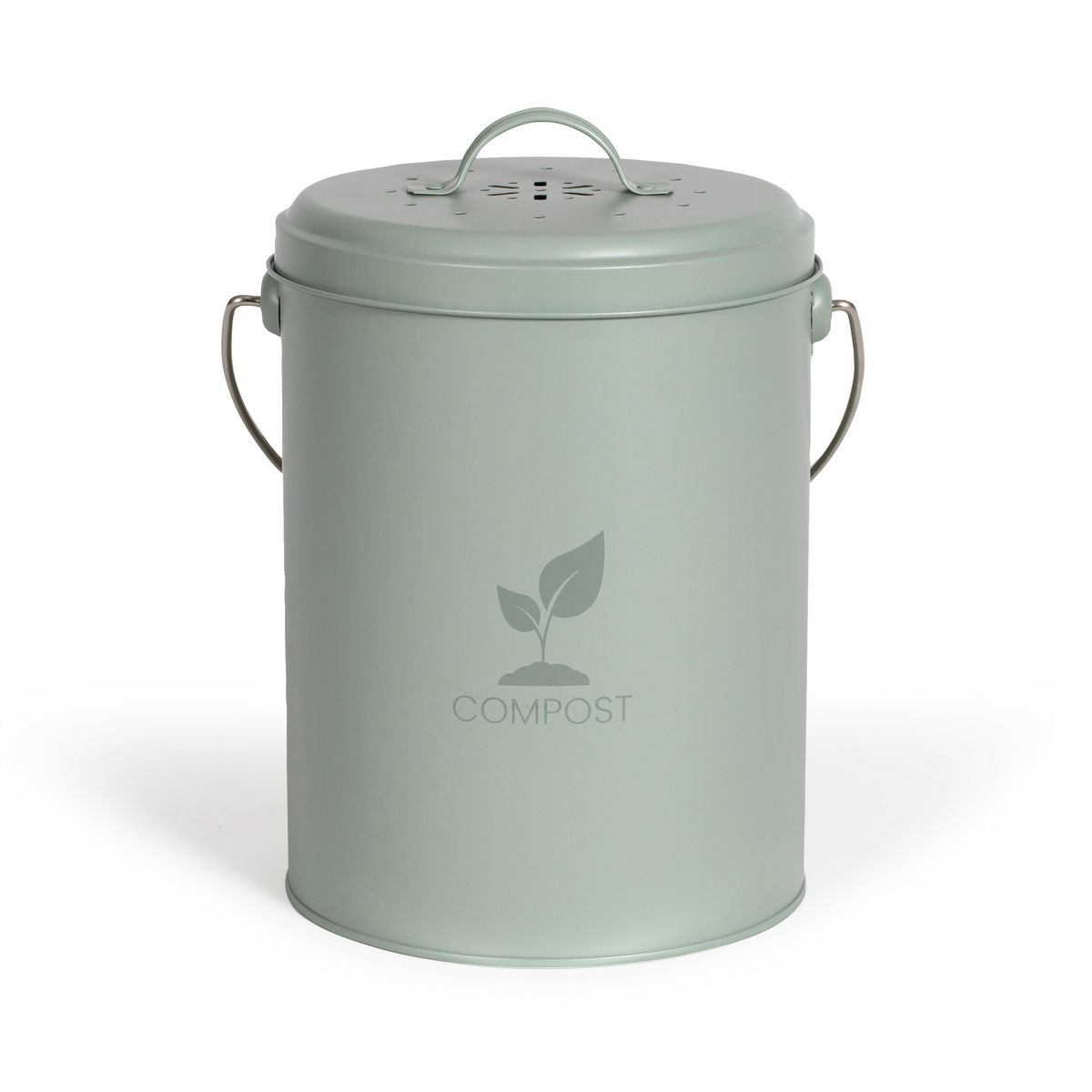 LIVOO Seau à compost de cuisine 6l vert - MES154V
