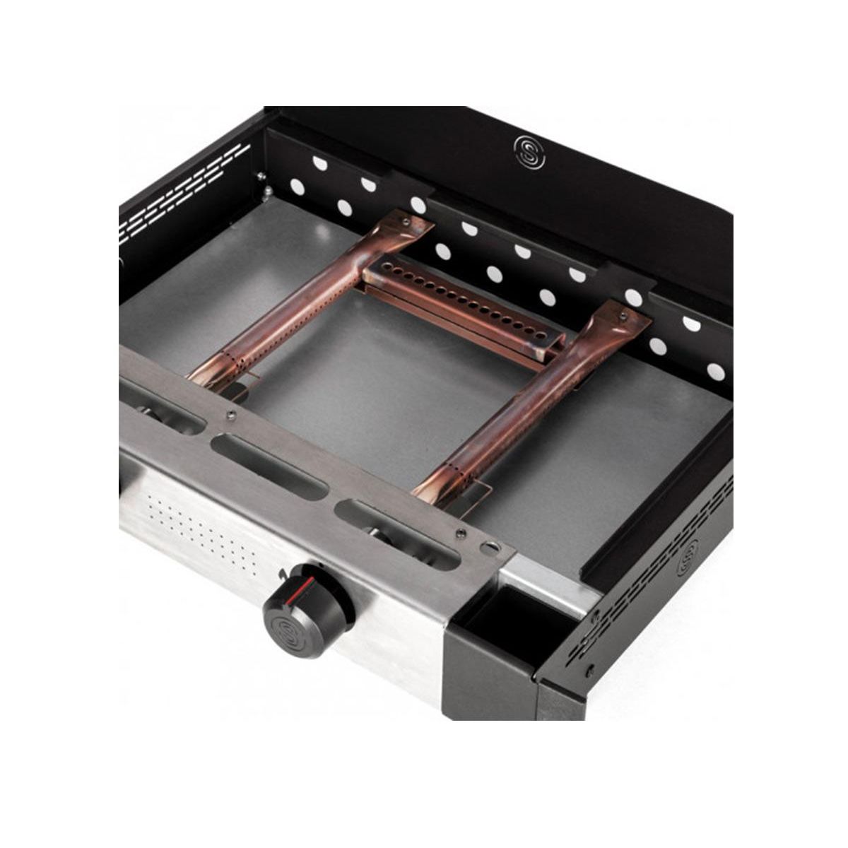 SOMAGIC Plancha gaz à poser 2 brûleurs Solia 200 - Somagic