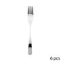 Voir la diapositive 2 : SECRET DE GOURMET Ménagère Inox 24 Pièces  Mésa  23cm Argent