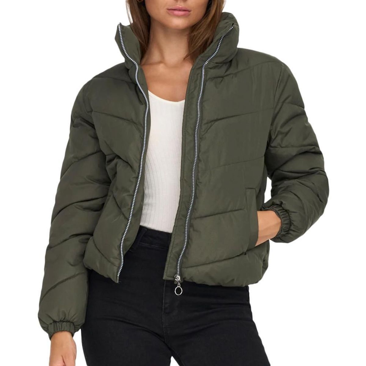 JACQUELINE DE YONG Doudoune  foncé Femme JDY Finno