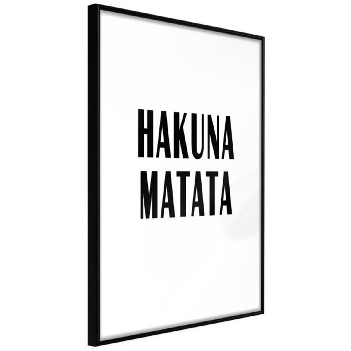 Paris Prix Affiche Murale Encadrée  Hakuna Matata