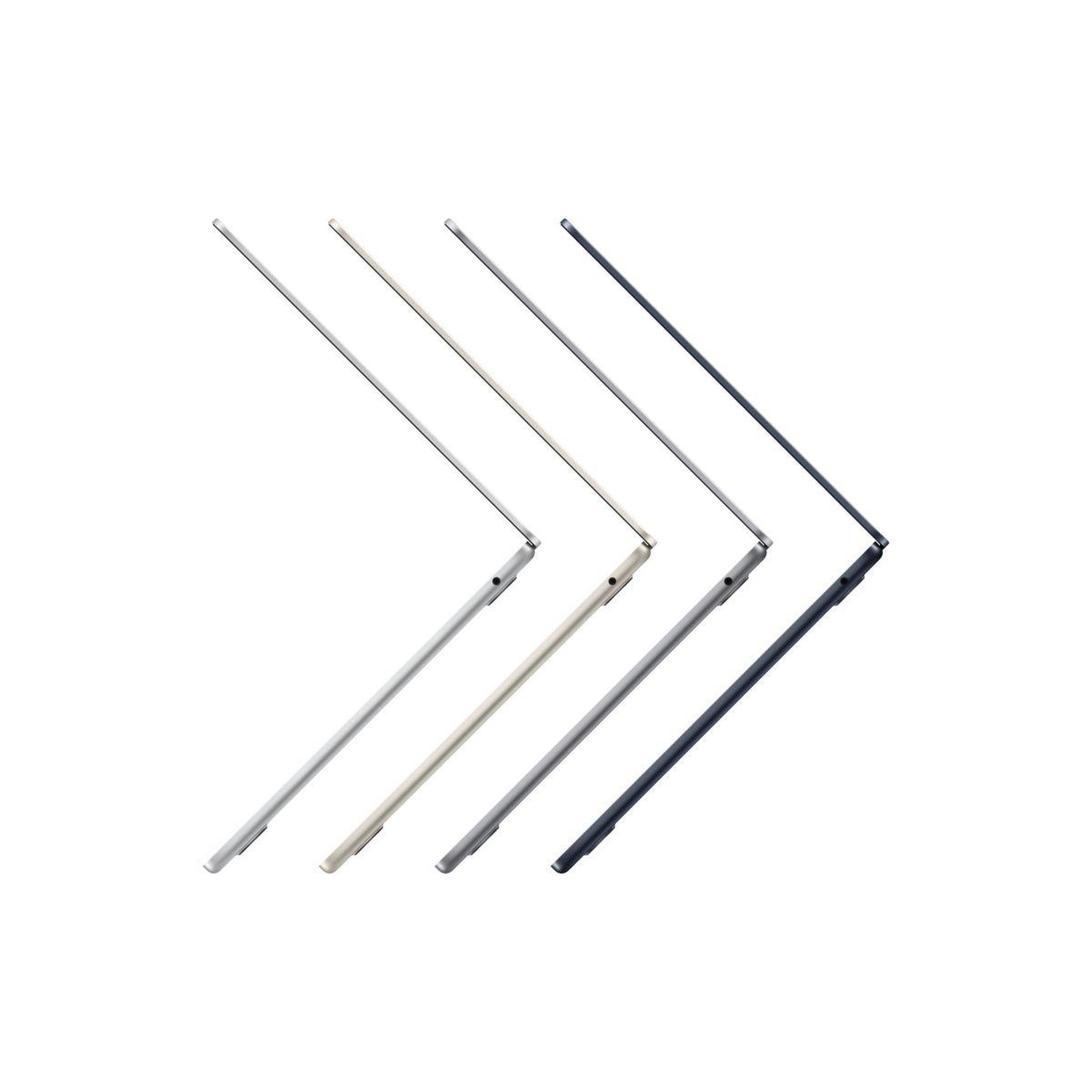 Voir la diapositive 2 : APPLE Ordinateur Apple Air 13' M2 8Go RAM 512Go SSD Argent