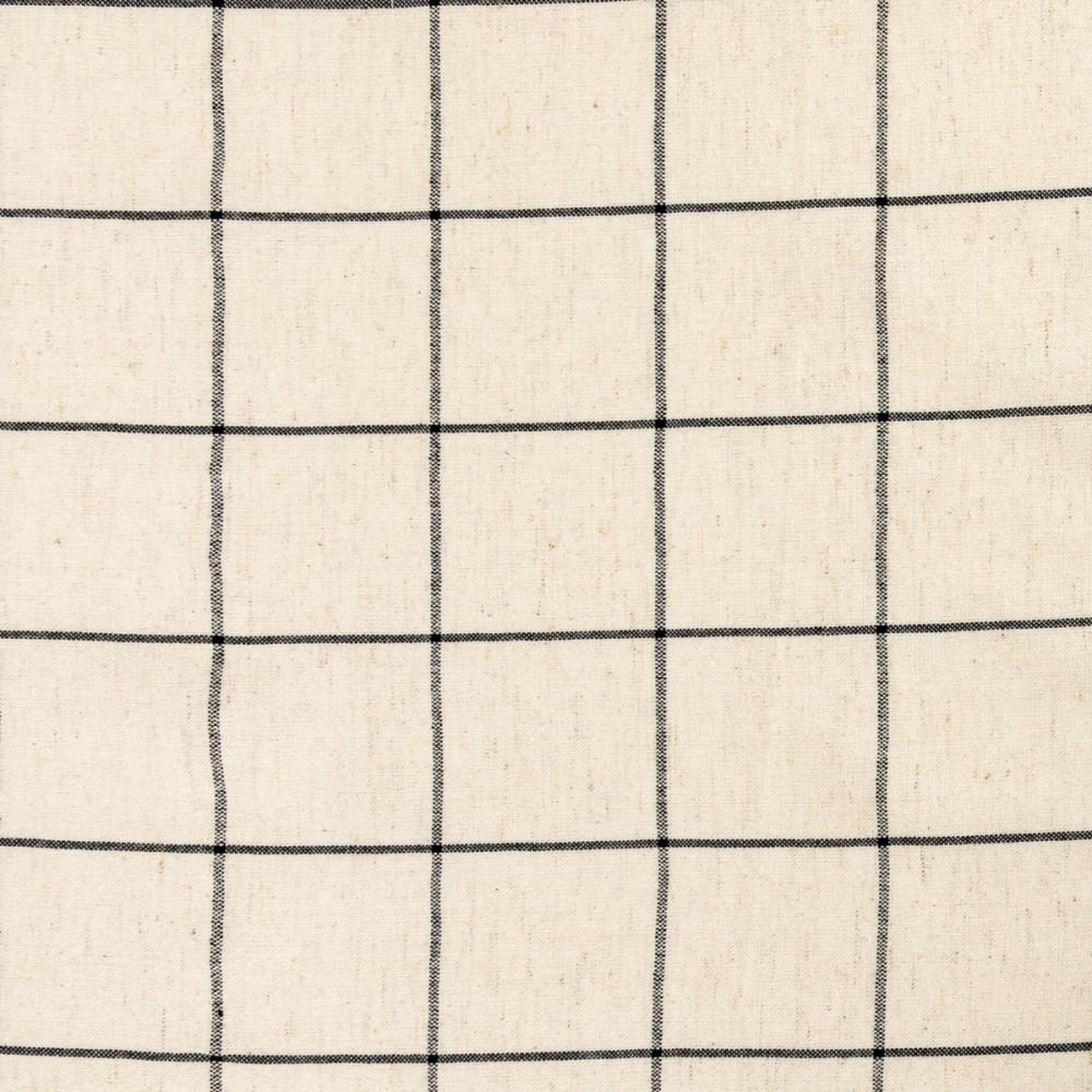 Voir la diapositive 3 : ATMOSPHERA Nappe à carreaux 150x250 coton et lin