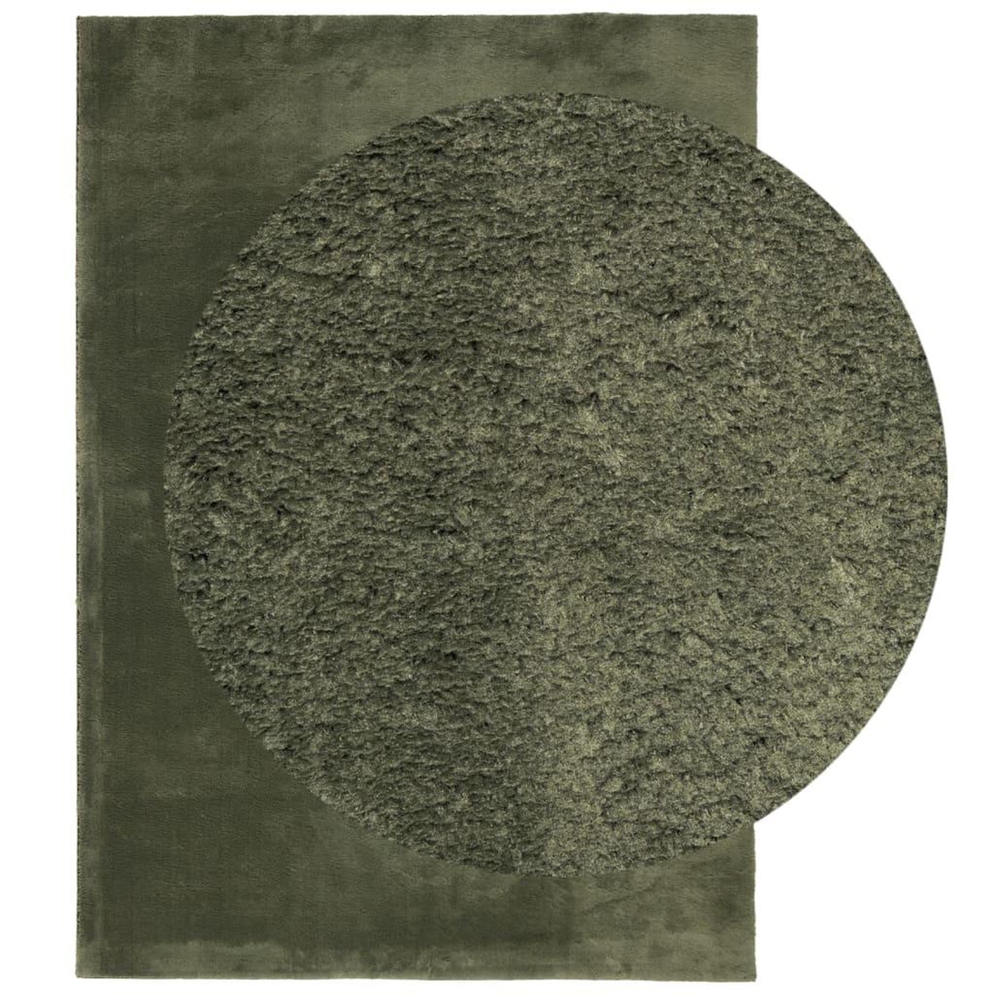 Voir la diapositive 3 : VIDAXL Tapis HUARTE a poils courts doux lavable vert foret 200x280 cm
