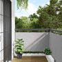 Voir la diapositive 1 : VIDAXL Ecran d'intimite de balcon gris 1000x120 cm PVC