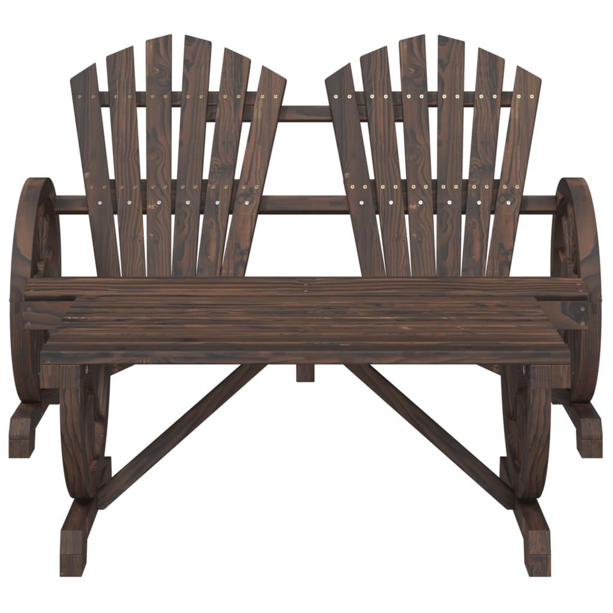Voir la diapositive 5 : VIDAXL Salon de jardin 4 pcs bois de sapin massif