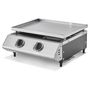 Voir la diapositive 1 : BRASERO Plancha inox 2 BR
