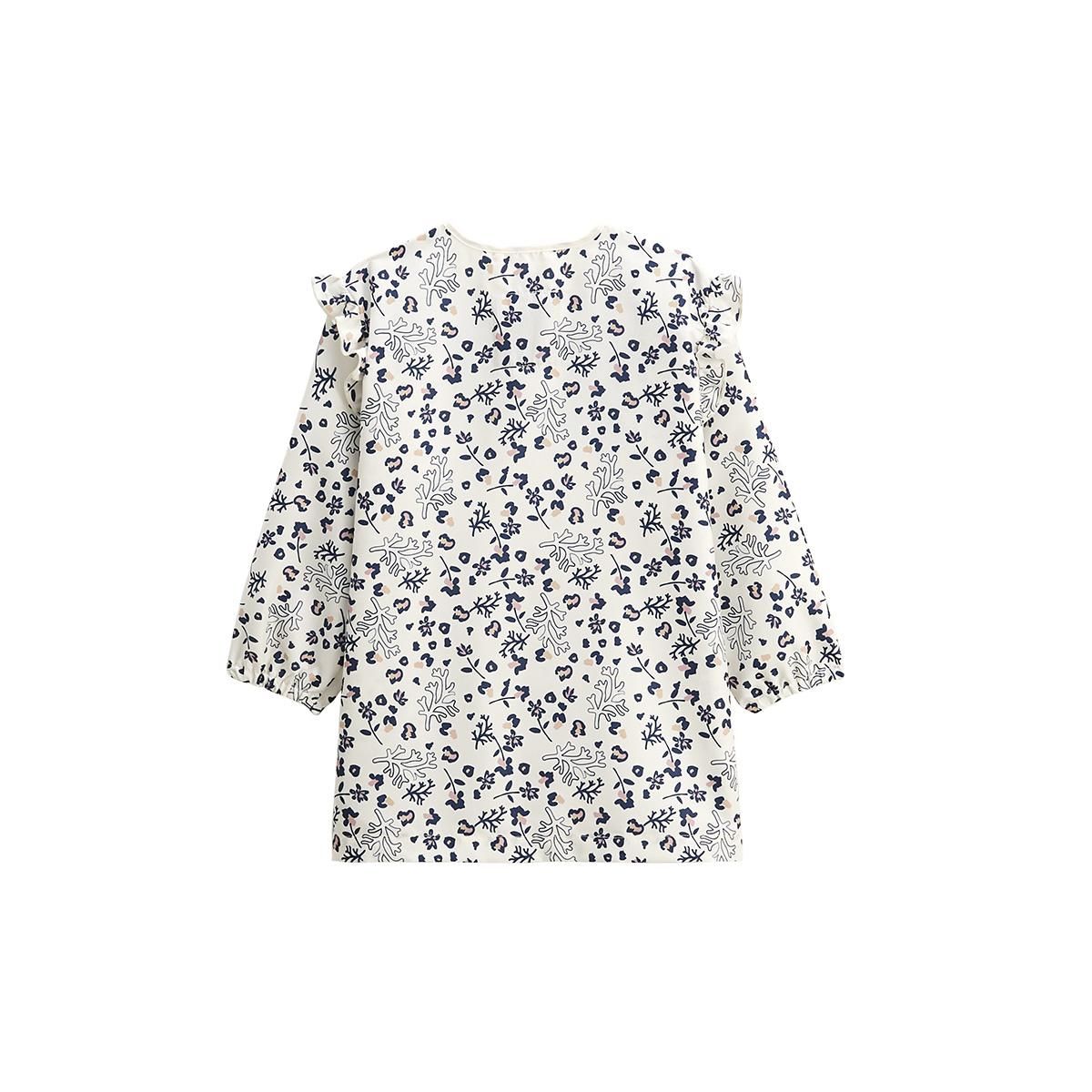 Petit Béguin Tablier enfant long Céleste