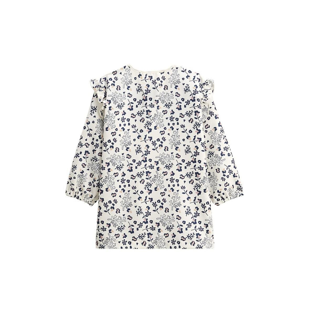 Petit Béguin Tablier enfant long Céleste