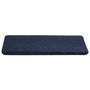 Voir la diapositive 4 : VIDAXL Tapis d'escalier auto-adhesifs 15 pcs 65x24,5x3,5 cm Bleu