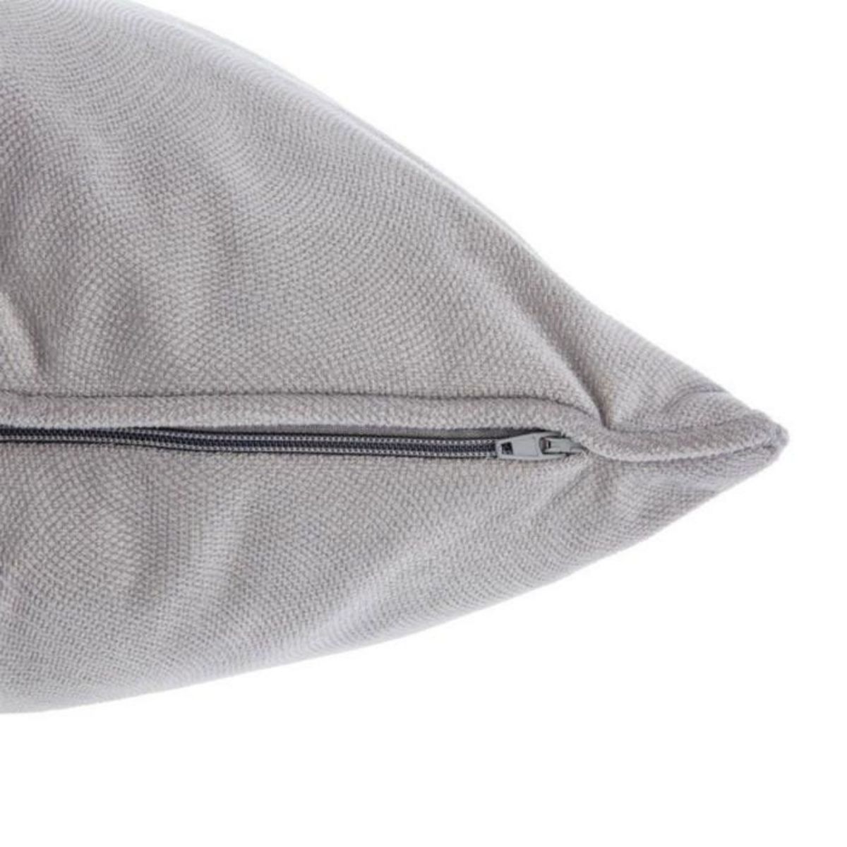 ATMOSPHERA Coussin Déhoussable  Lilou  50x30cm Gris Clair