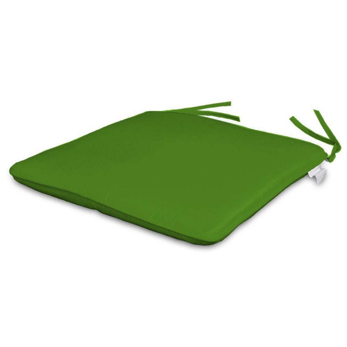 Habitat et Jardin Lot de 2 assises 35 x 35 cm coloris Vert Anis
