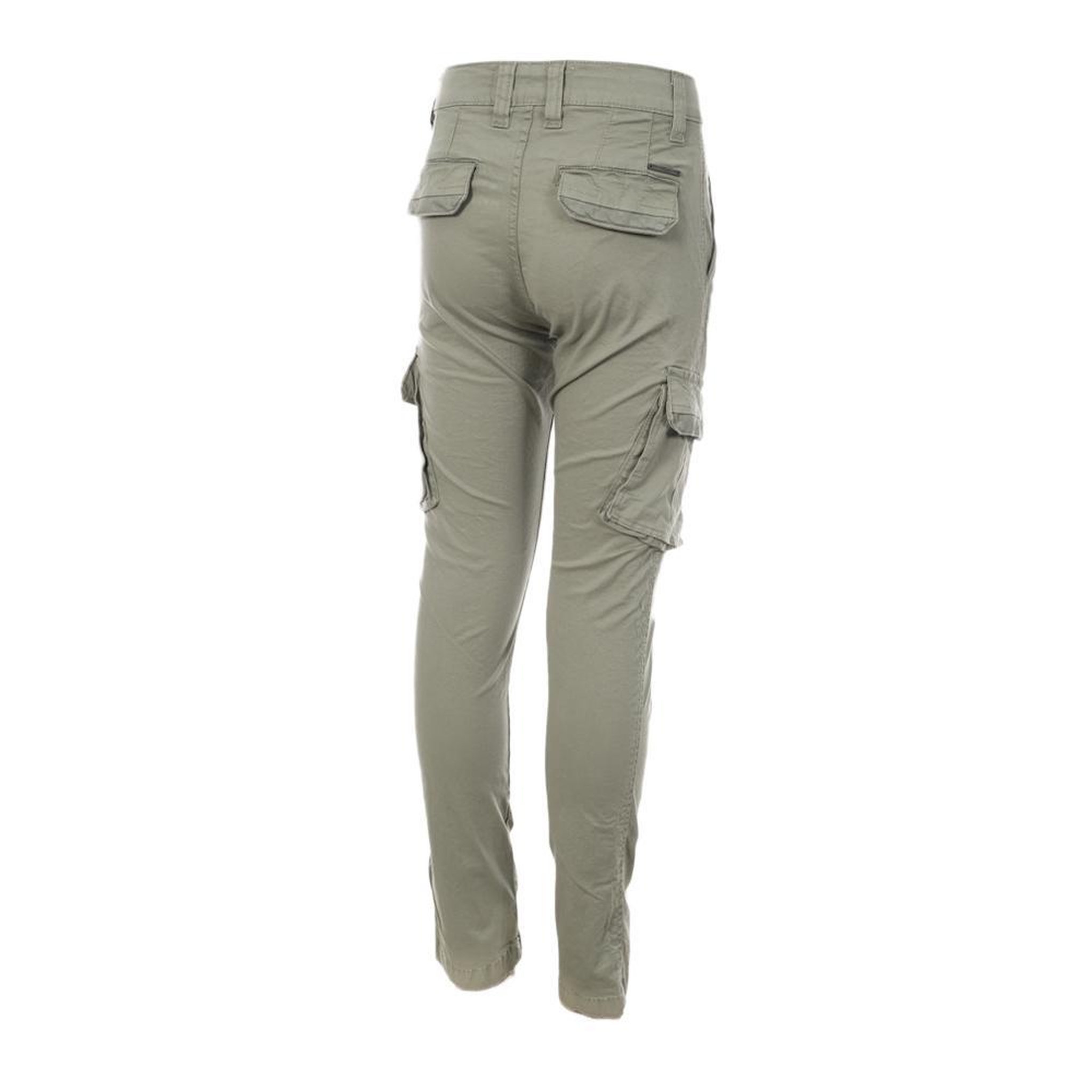 Voir la diapositive 2 : PANAME BROTHERS Pantalon Vert Garçon Paname Brothers Live