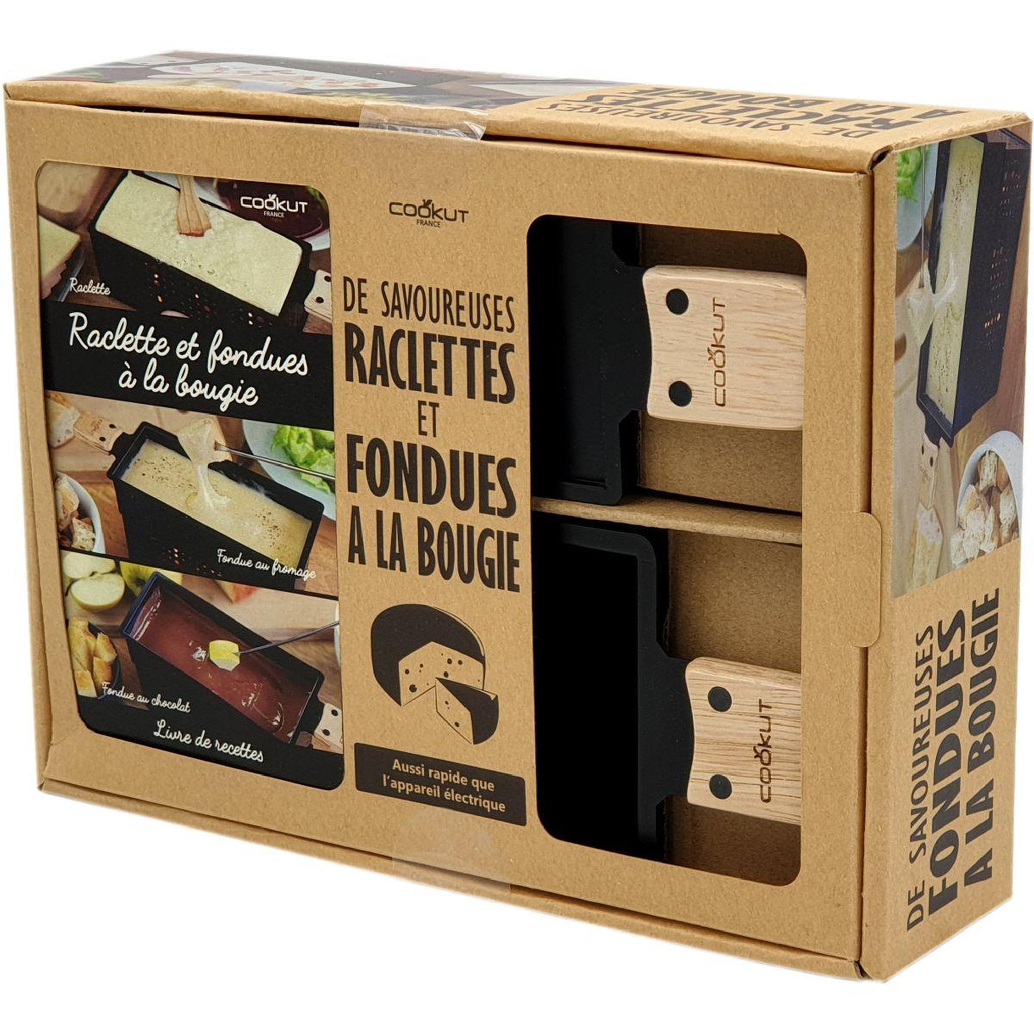COOKUT Raclette Fondue Raclette et fondue avec Dépliant