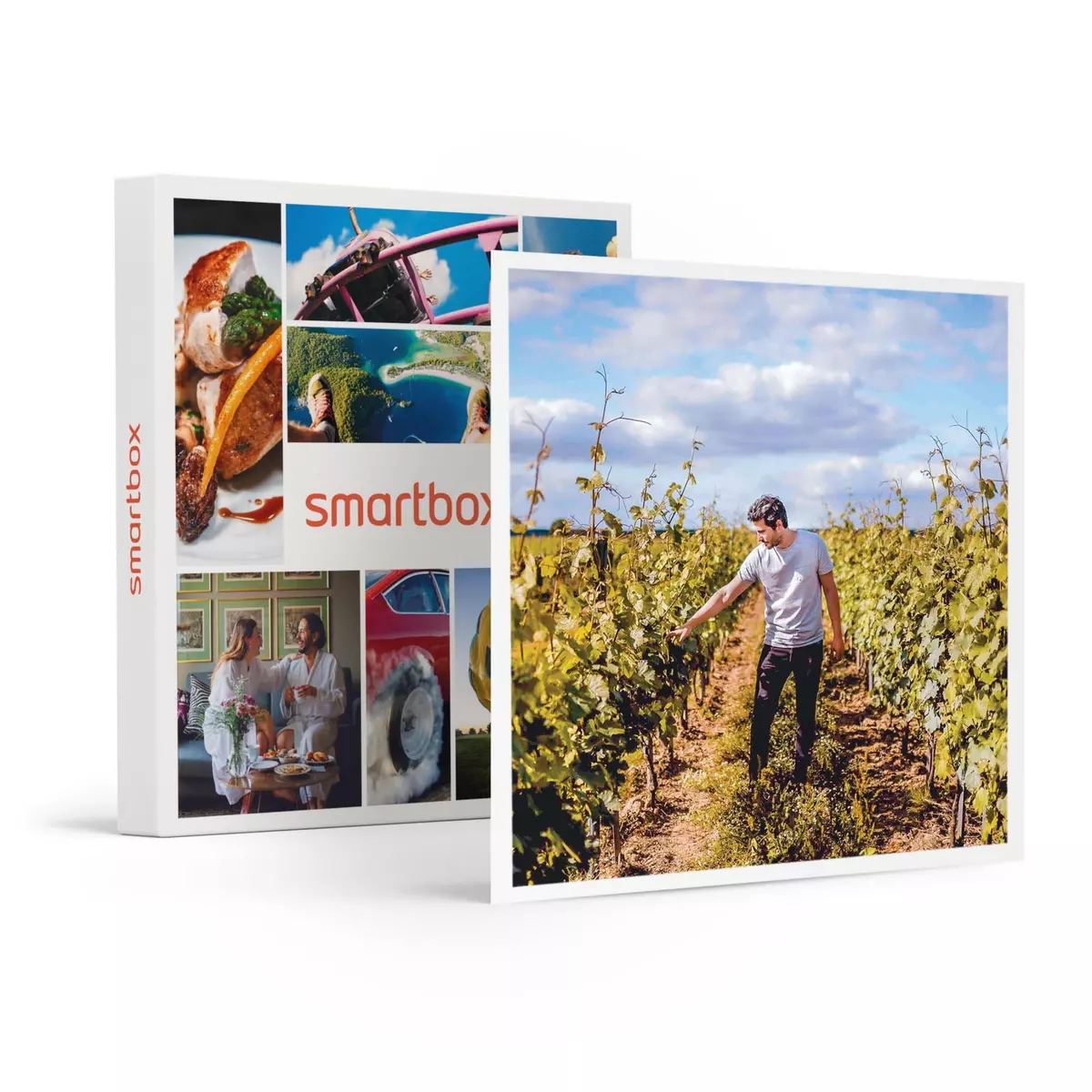Smartbox Visite de vignoble en famille et dégustation près de Versailles - Coffret Cadeau Gastronomie
