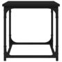 Voir la diapositive 5 : VIDAXL Table d'appoint Noir 40x40x40 cm Bois d'ingenierie