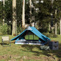 Voir la diapositive 4 : VIDAXL Tente de camping 2 personnes bleu impermeable