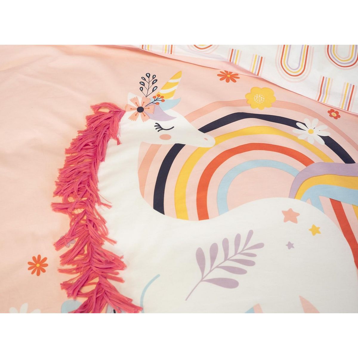 Home collection Parure de couette 2pcs 140x200cm better coton bci made in green galak