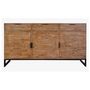 Voir la diapositive 3 : Paris Prix Buffet 3 Portes & 3 Tiroirs  Bolta  150cm Naturel