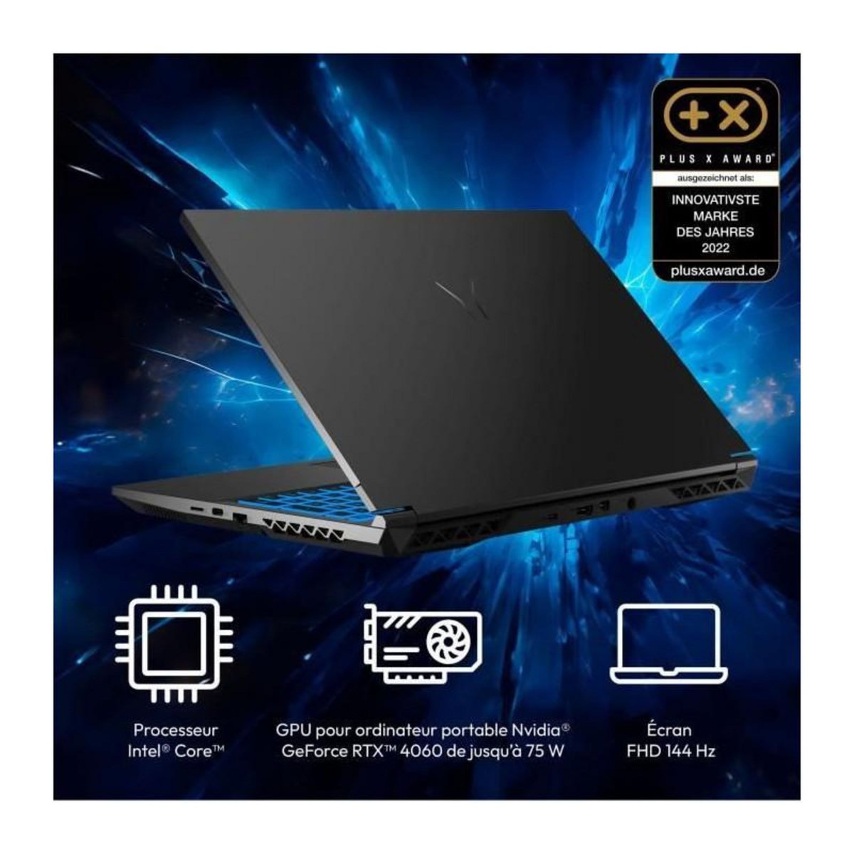 Razer PC portable Gamer ERAZER - DEPUTY P60 - Windows 11 - 15,6'' FHD 144Hz - RTX 4070 - Core i7-12650H - RAM 16Go - SSD 512Go - AZERT