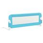 Voir la diapositive 2 : VIDAXL Barriere de securite de lit d'enfant Bleu 120x42 cm Polyester