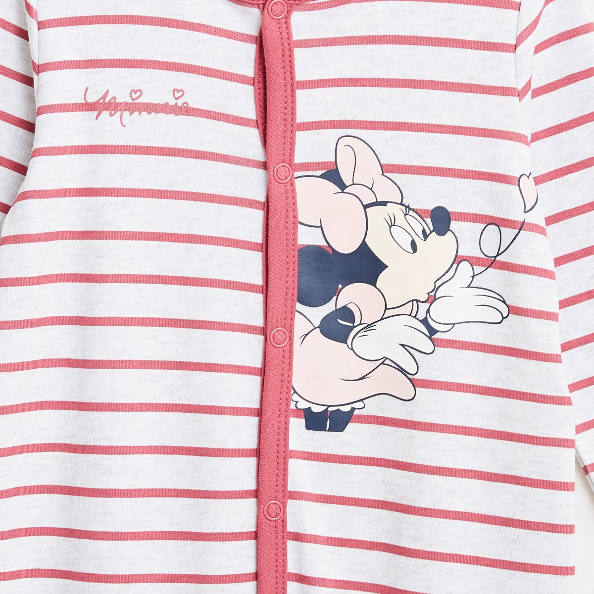 INEXTENSO Dors bien de naissance à rayures bébé fille