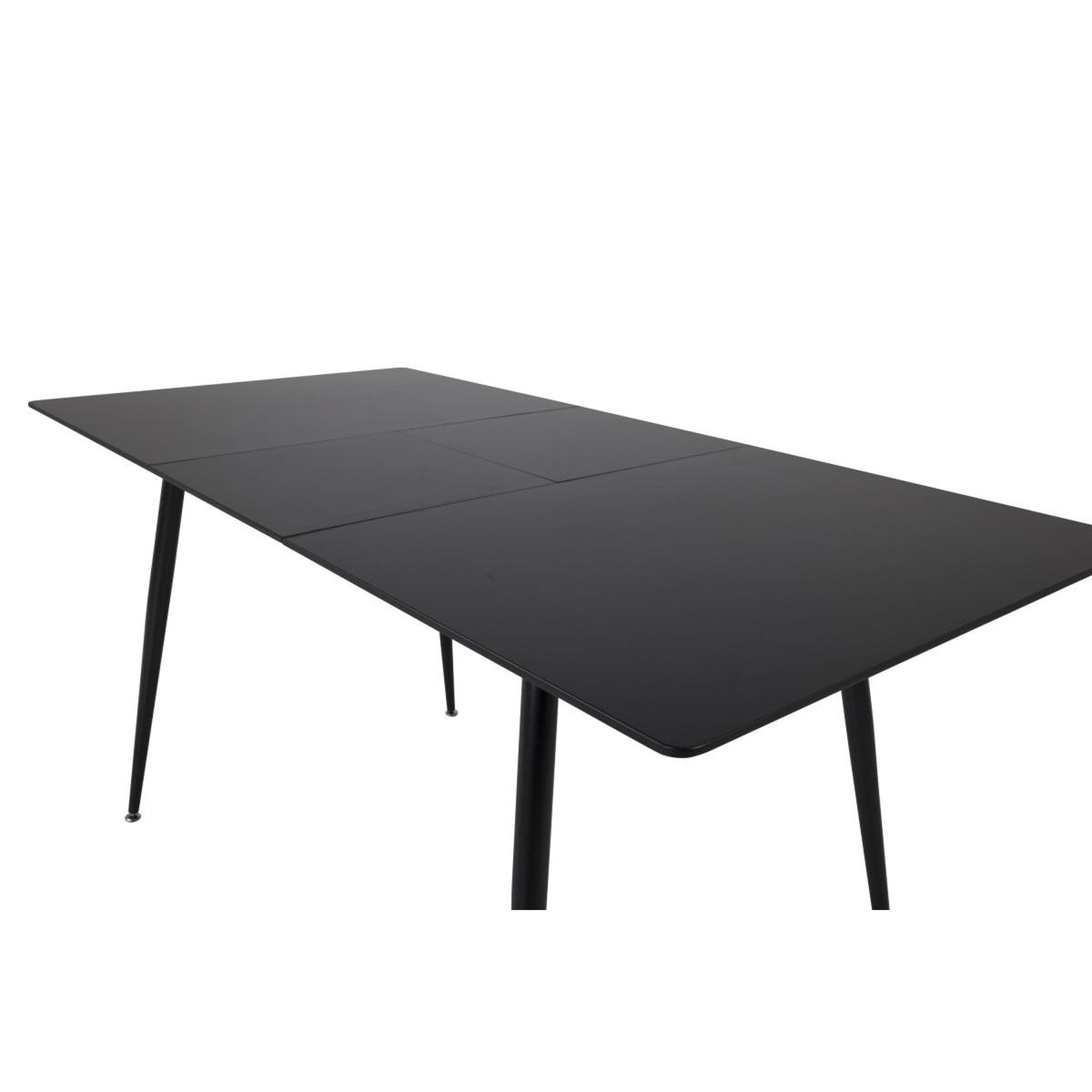 Voir la diapositive 6 : Paris Prix Table à manger extensible  silar  120-160cm noir