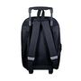 Voir la diapositive 4 : Bagtrotter Sac à dos à roulettes Transformers Noir