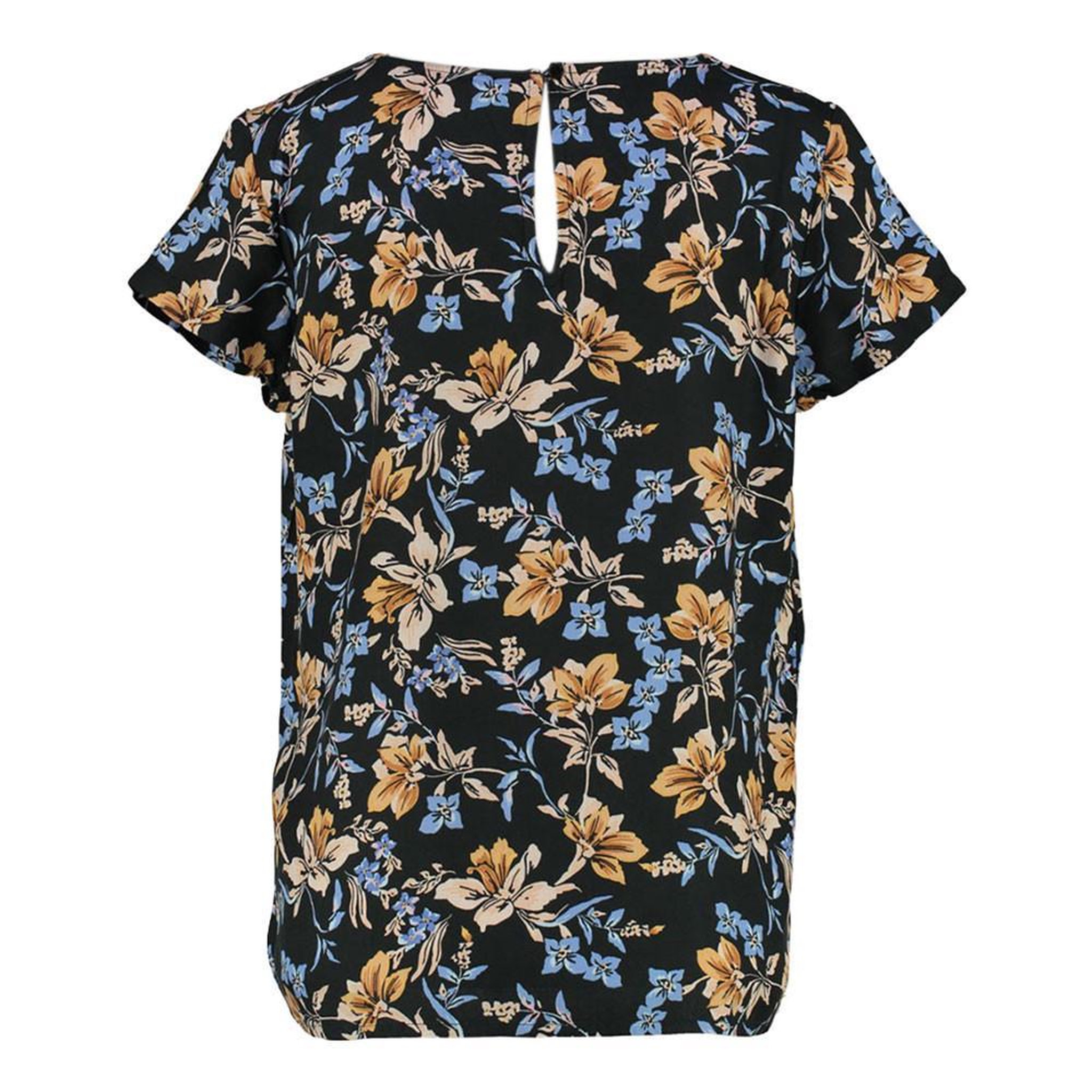 Voir la diapositive 2 : Only Blouse Noir à fleurs Femme Only Alma