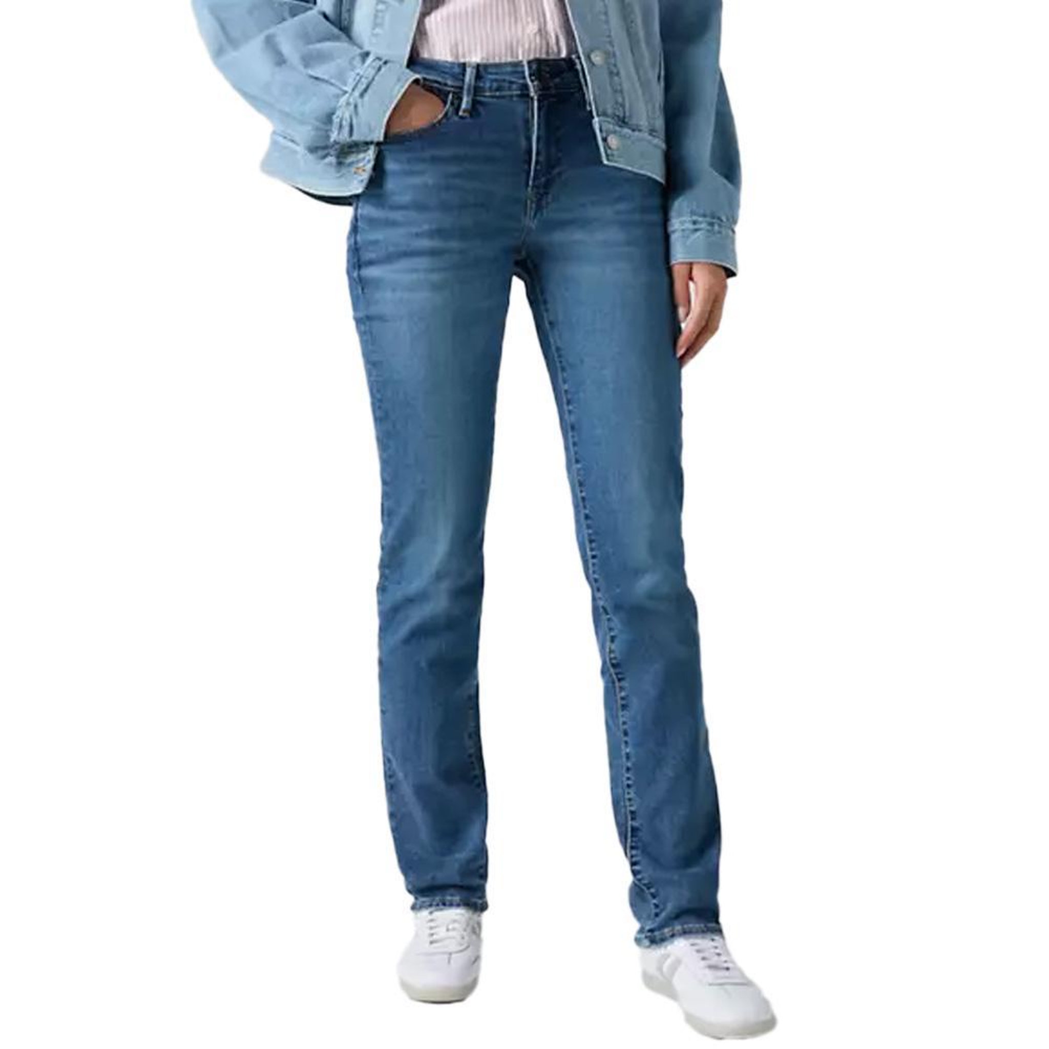 Voir la diapositive 1 : Levi's Jean 712 Slim  Femme Levi's Welt Pocket