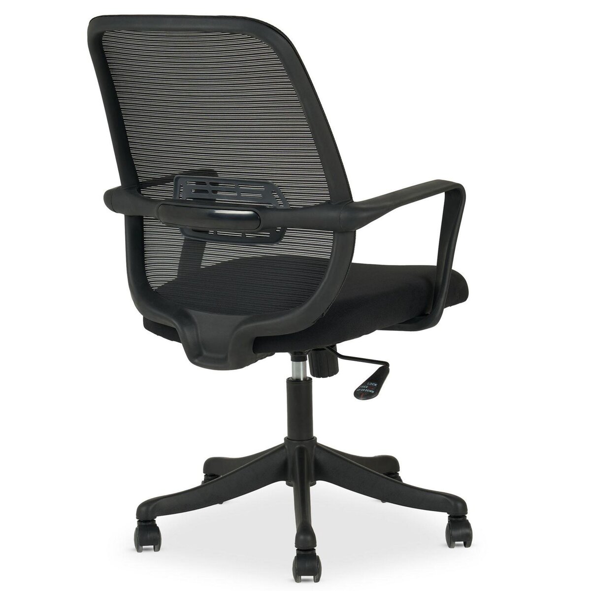 IDIMEX Chaise de bureau ergonomique MOLLIS réglable en tissu mesh