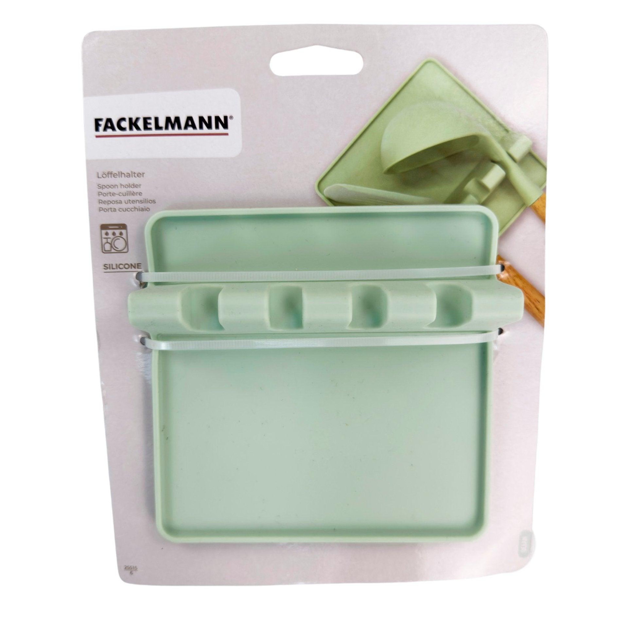 Voir la diapositive 3 : Fackelmann Support à spatule en silicone vert fackelmann ocean