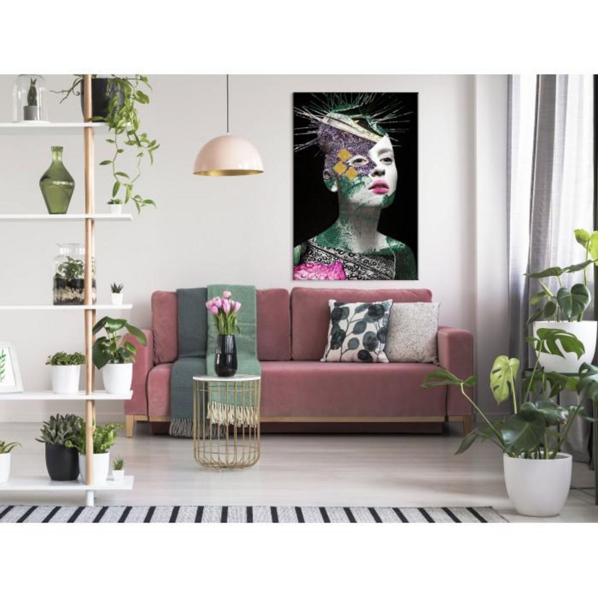 Paris Prix Tableau Imprimé  Colourful Portrait