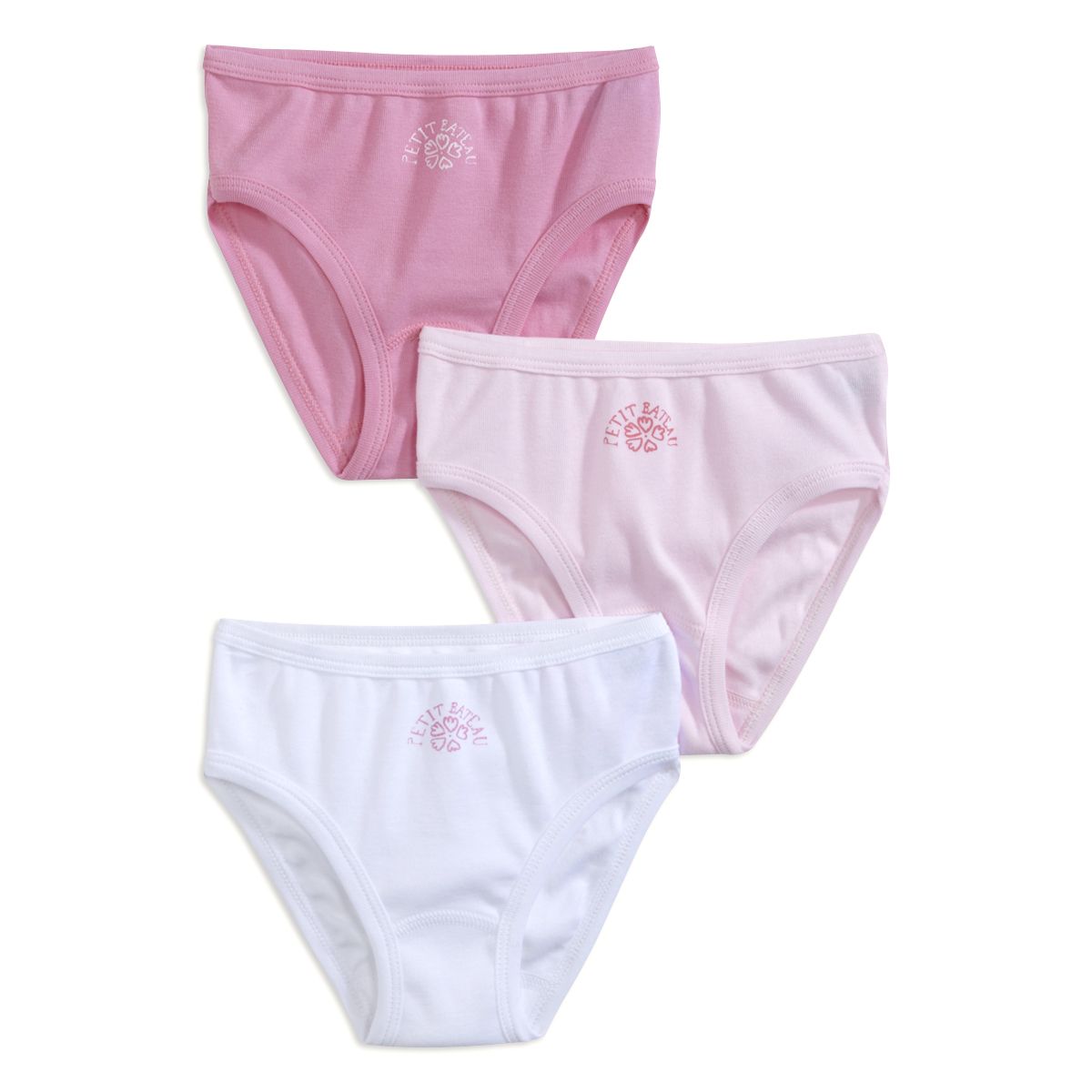 PETIT BATEAU Lot de 3 culottes fille 