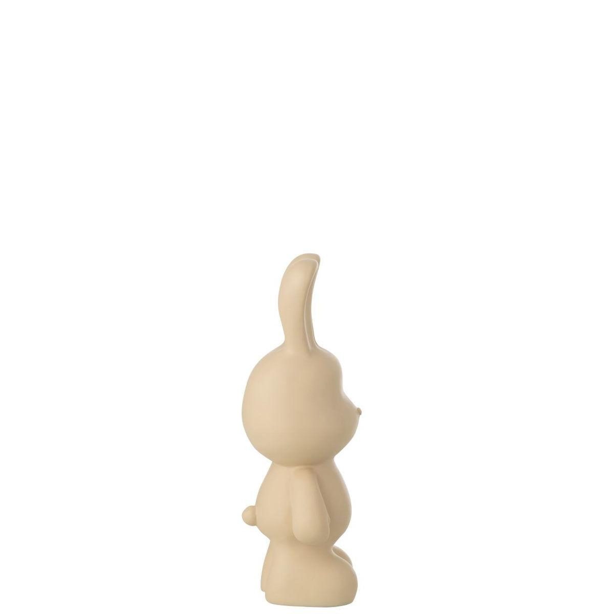 Paris Prix Statuette Lapin en Résine  Eddy  36cm Beige
