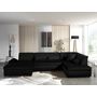 Voir la diapositive 5 : LISA DESIGN Vermont - canapé panoramique d'angle droit - 7 places - xxl - en velours