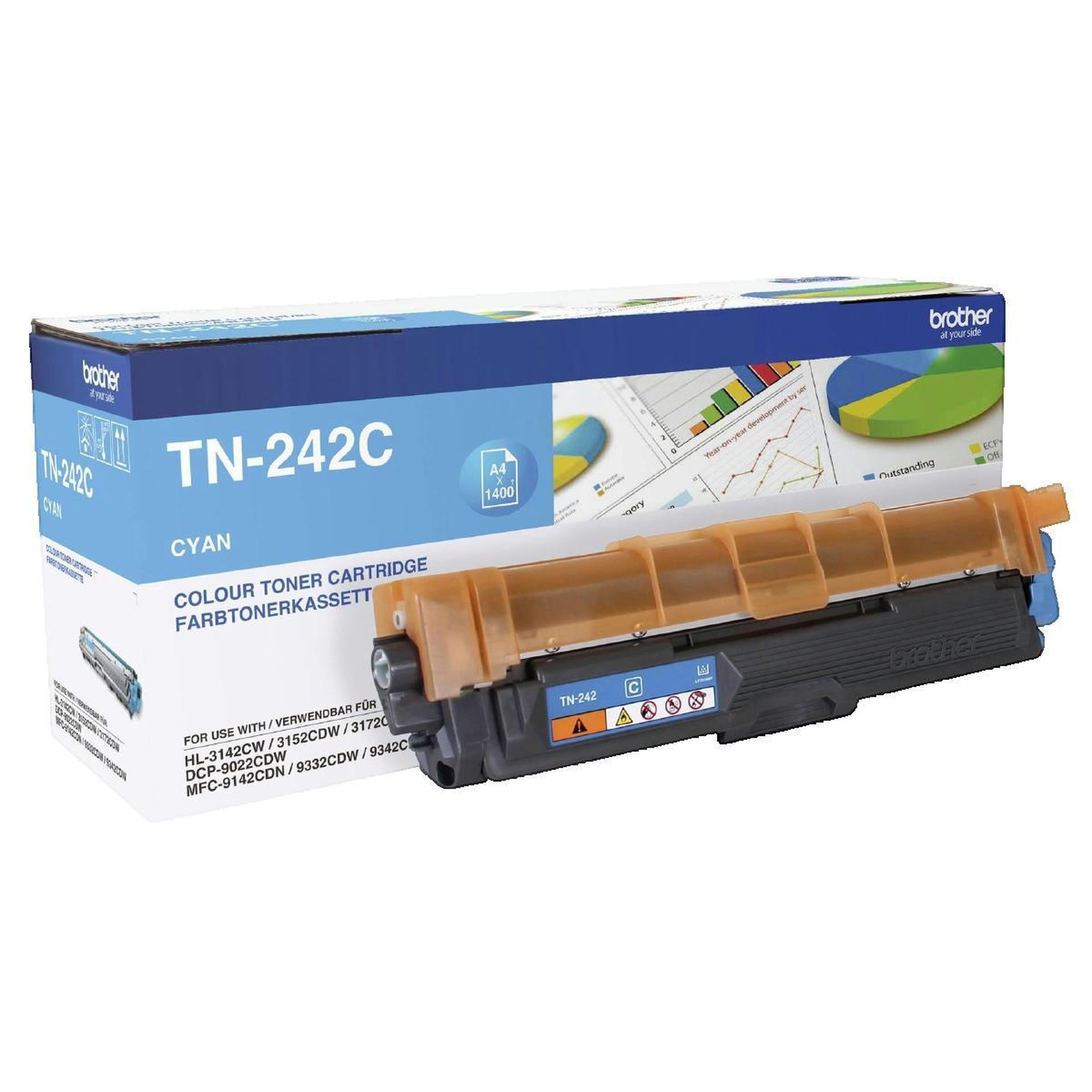 Brother Toner Brother TN-242C Cyan Original